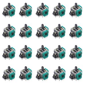 Genuine Analog Joysticks Repair Kit for Xbox One - Fixes Stick Drift, Broken, and Loose Joysticks on Regular, S, X and Elite Series 1 Controllers (20 Pack)